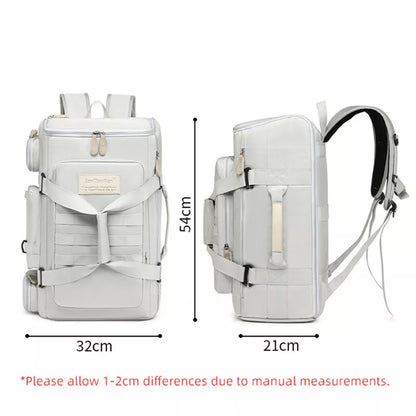 Sac à Dos de Voyage Multifonction Blanc