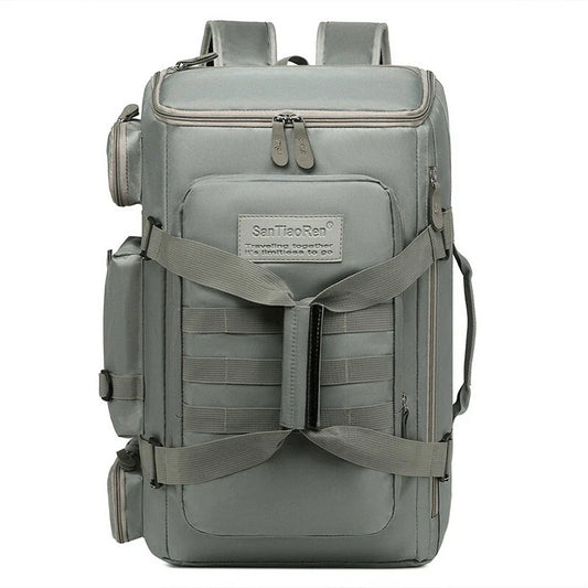 Sac à Dos de Voyage Multifonction Gris