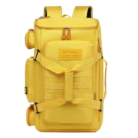 Sac à Dos de Voyage Multifonction Jaune